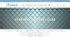 Desktop Screenshot of glasse.dk